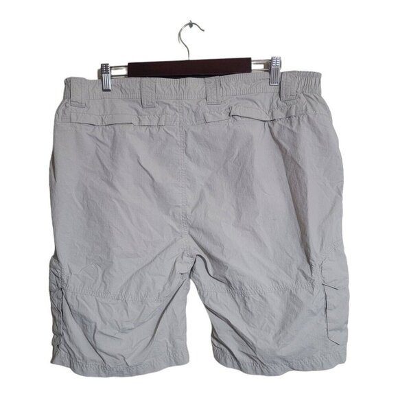 Field & Stream Shorts Men Size XL Beige Cargo Nylon Breathable Fishing Boating - Picture 2 of 13